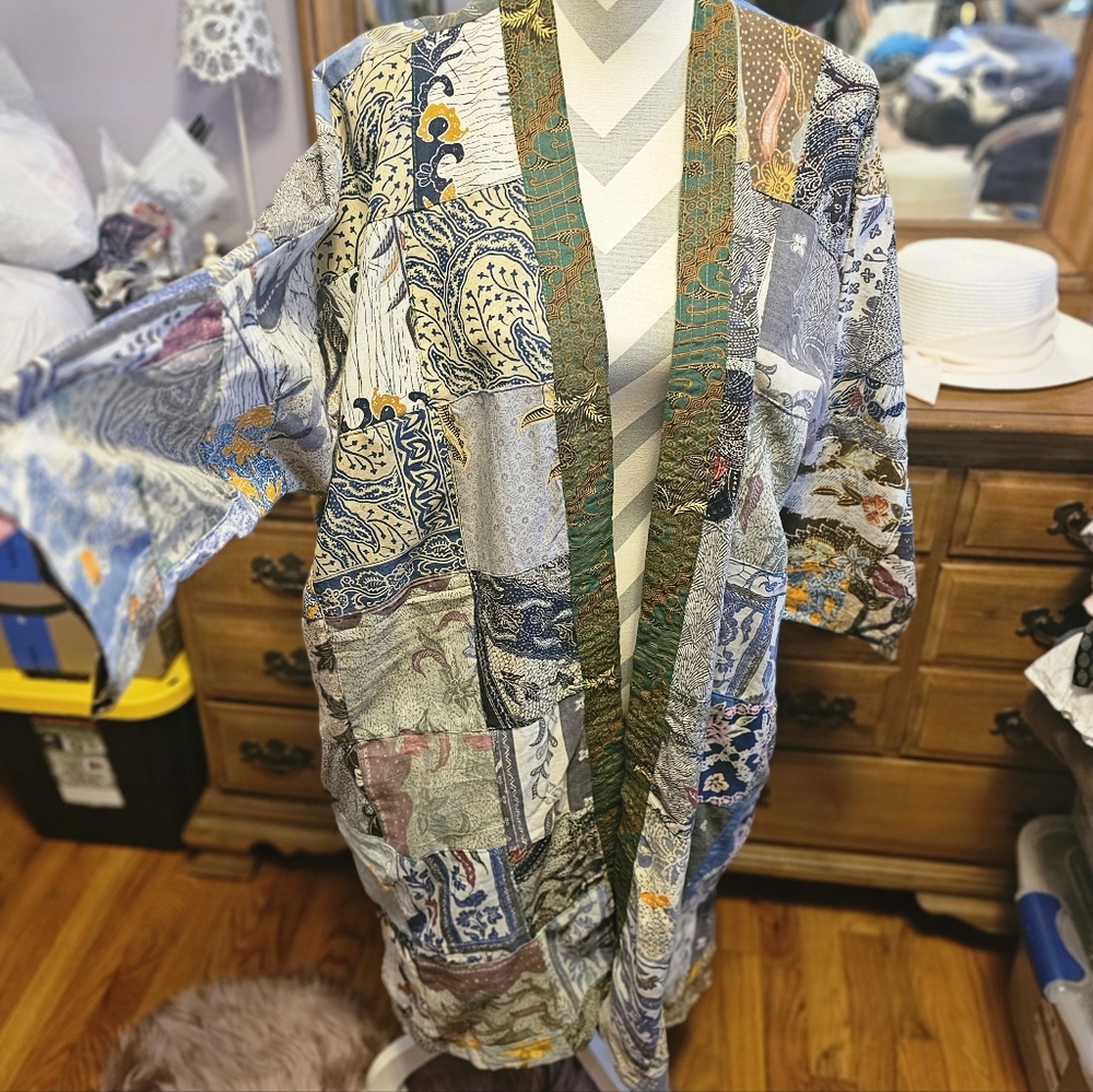 Jaded Gypsy Patchwork Kimono Duster - image 6